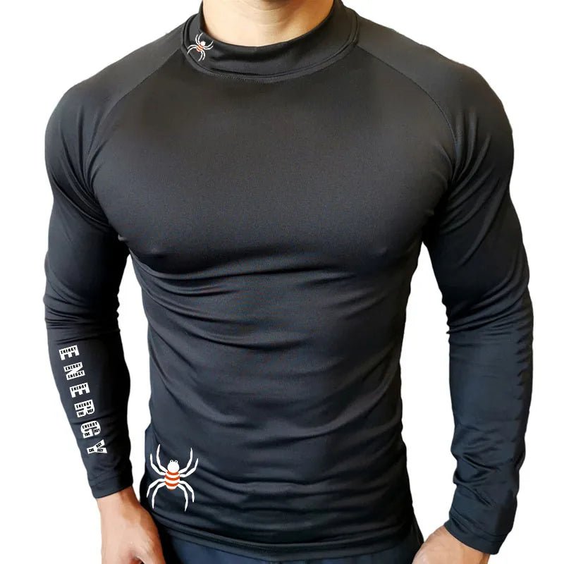 Camiseta Compressiva Masculina Manga Longa – Academia, Corrida e Fitness - MJ Comercial