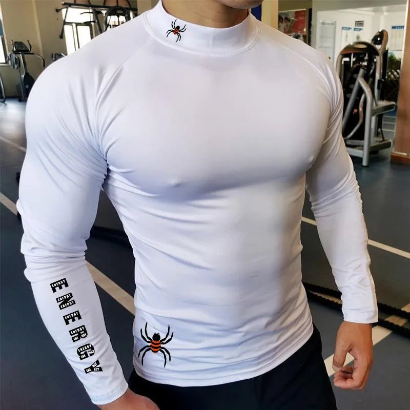 Camiseta Compressiva Masculina Manga Longa – Academia, Corrida e Fitness - MJ Comercial