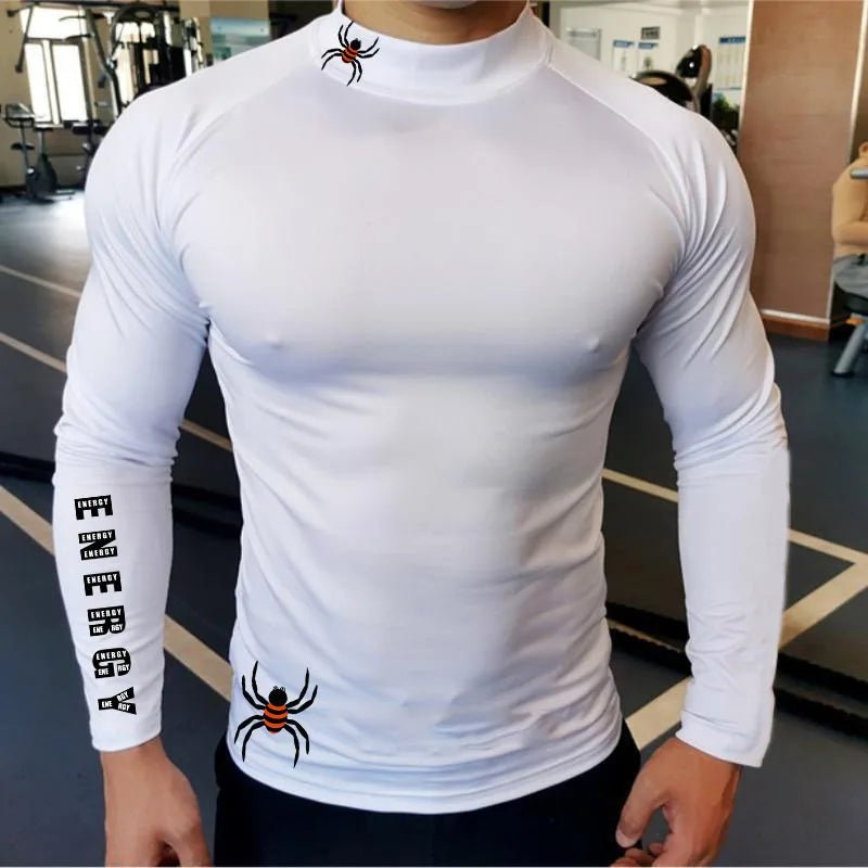 Camiseta Compressiva Masculina Manga Longa – Academia, Corrida e Fitness - MJ Comercial
