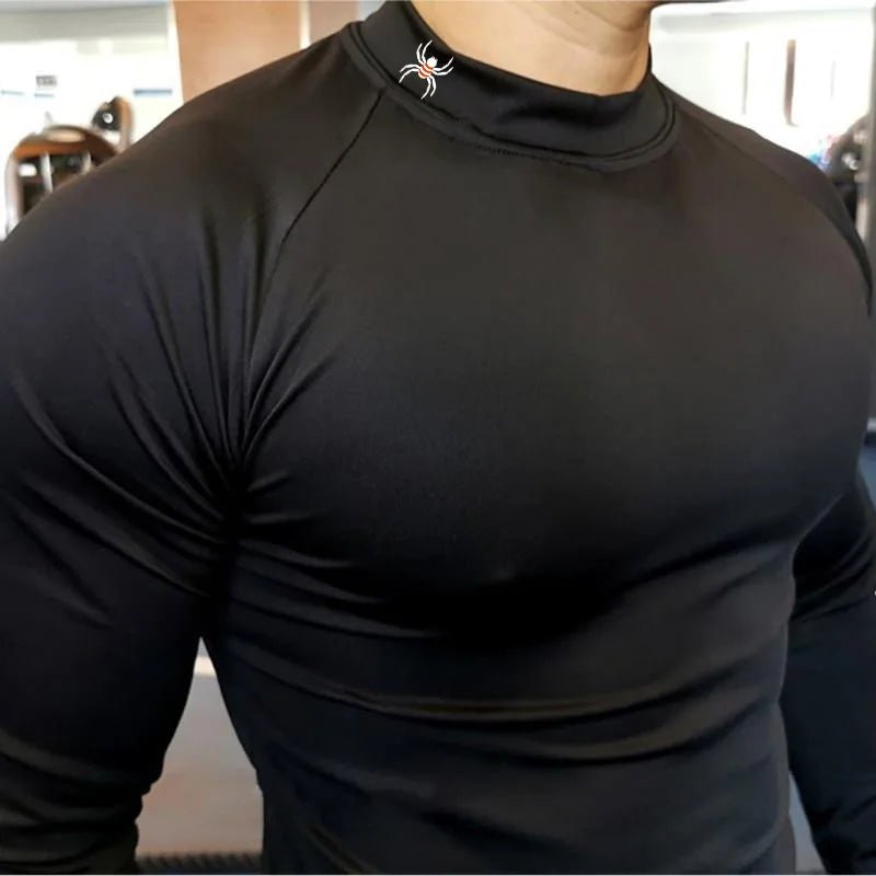 Camiseta Compressiva Masculina Manga Longa – Academia, Corrida e Fitness - MJ Comercial