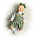 Boneca Bebê Reborn Realista Silicone Rosalie Baby — Kit Luxo Enxoval Completo - MJ Comercial